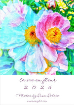 Lade das Bild in den Galerie-Viewer, Kalender &#39;la vie en fleur&#39; 2026 beschreibbar
