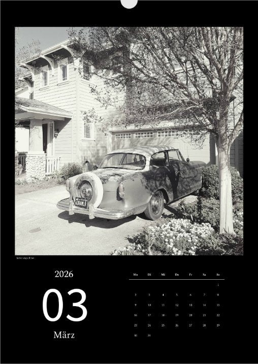 's p e c t O c u l a r' Kalender 2026 Kunstdruck