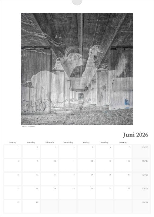 's p e c t O c u l a r' Kalender 2026 beschreibbar
