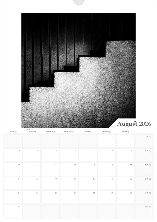 's p e c t O c u l a r' Kalender 2026 beschreibbar
