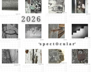 's p e c t O c u l a r' Kalender 2026 beschreibbar
